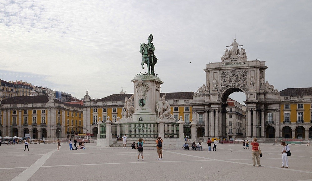 Praca do Comercio (Площадь Коммерции), фото