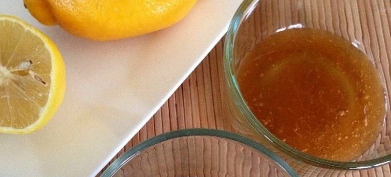 Маска для волос с медом и лимоном
