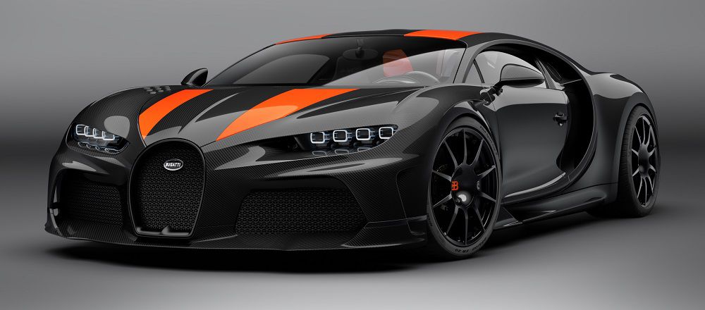 Bugatti Chiron Super Sport 300+ Автомобиль Bugatti Chiron Super Sport 300+